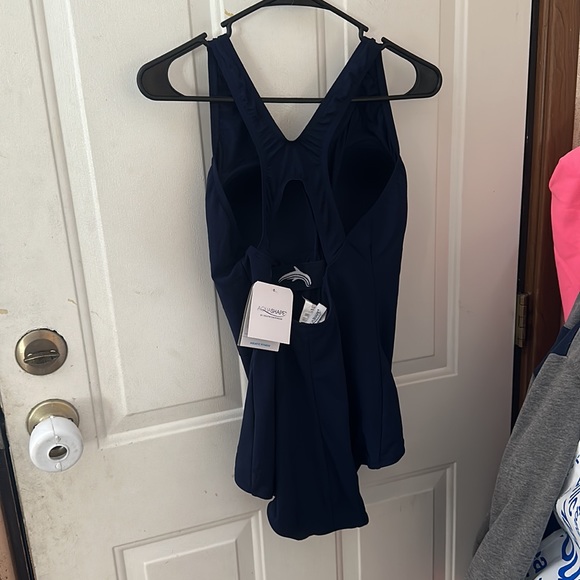 Dolfin Women’s Aquashape Lap Suit: BLUE: NWT: SZ 16 - Picture 5 of 5